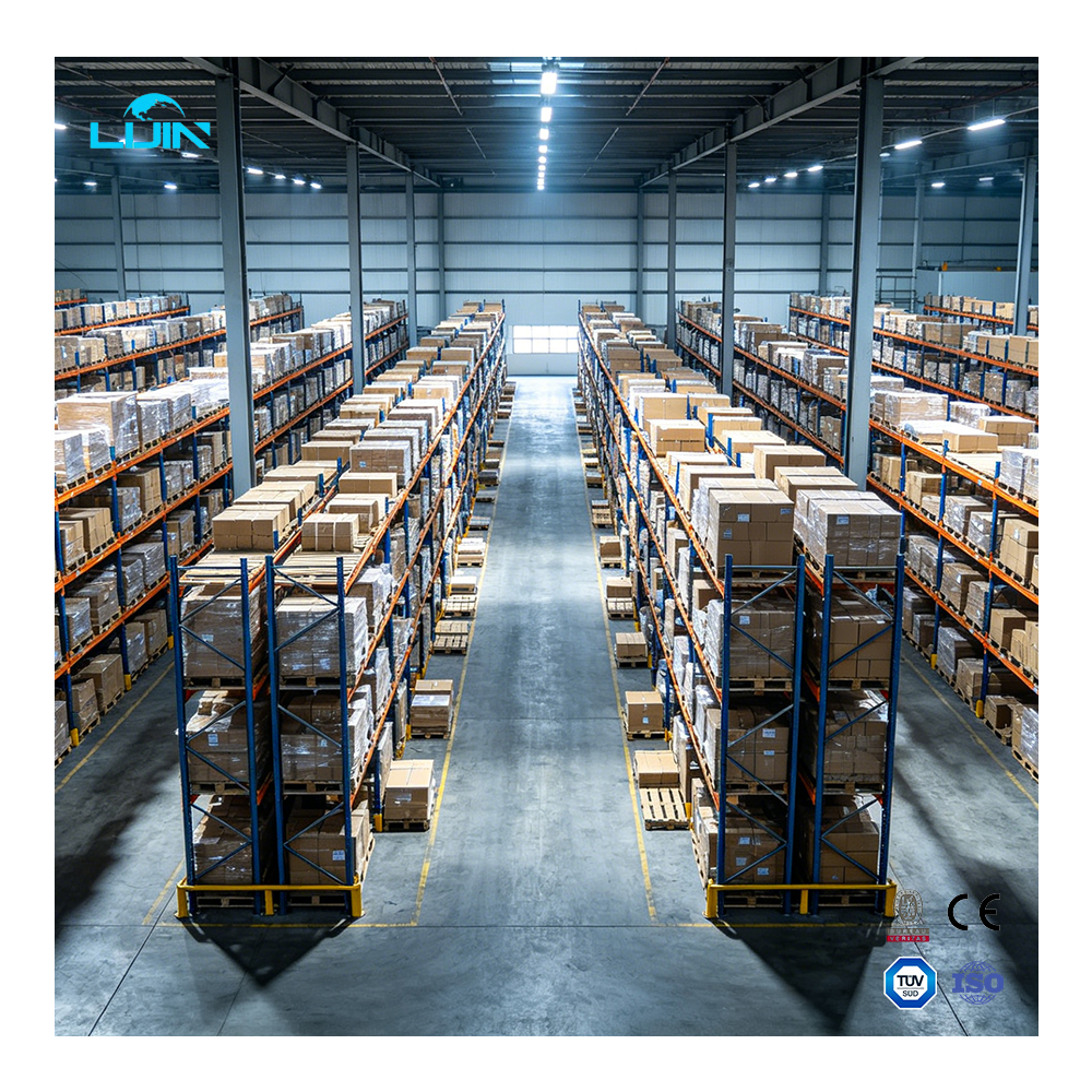 Estantería industrial de alta resistencia para almacén con alto retorno de inversión, ideal para exportación.