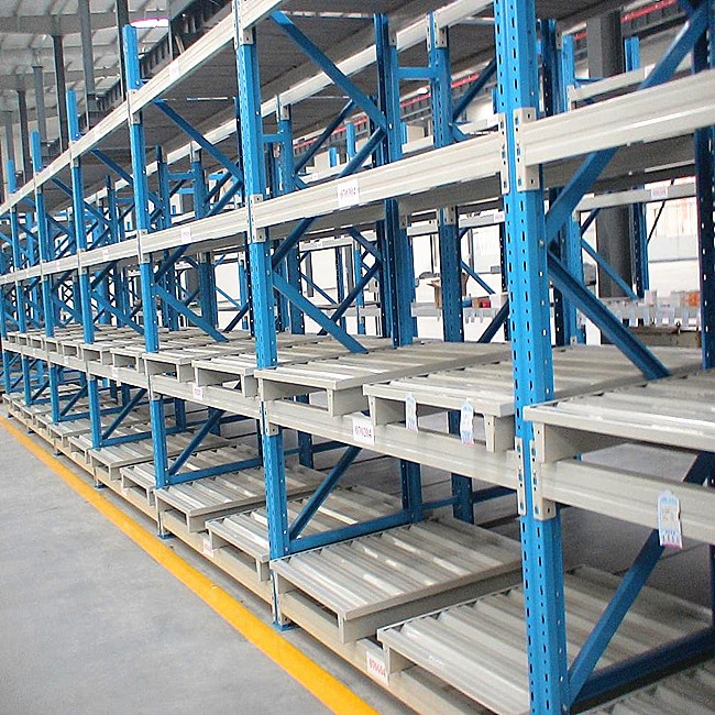 Estanterías de acero de alta resistencia Q235 para almacenamiento en almacenes, aptas para clientes industriales.