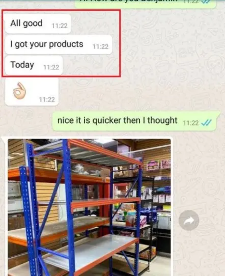 Instalación concluida según cálculo CAD