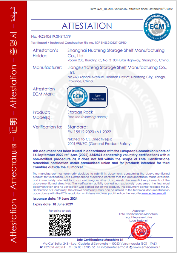 Certificado de Calidad