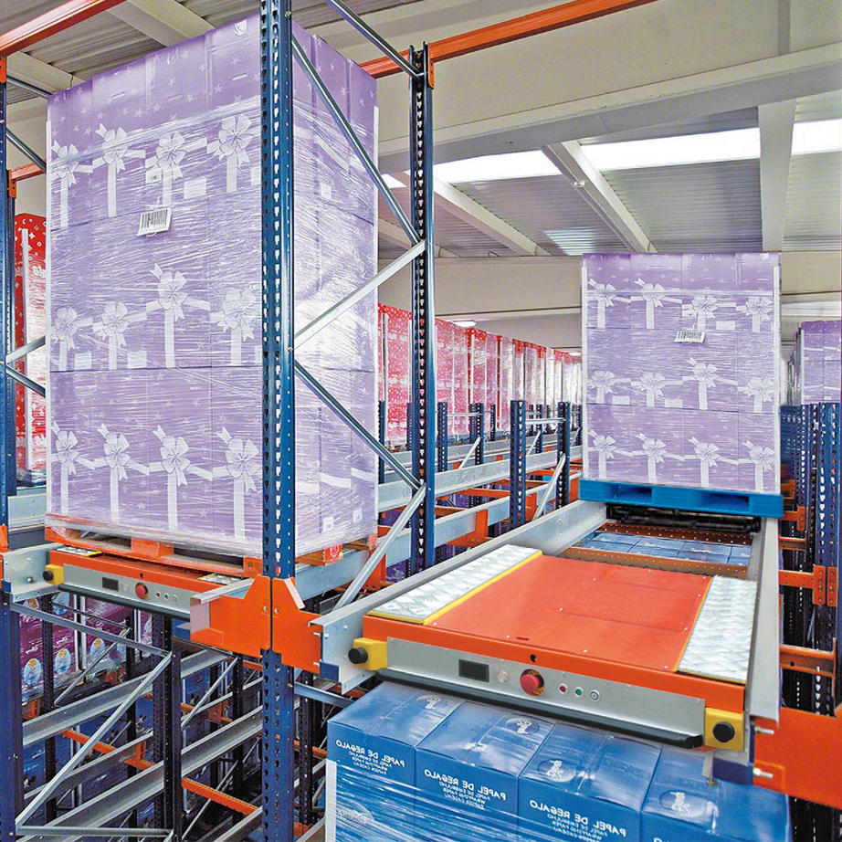 Compactación máxima de pallets homogéneos