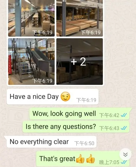 Entrega técnica para clientes de exportación