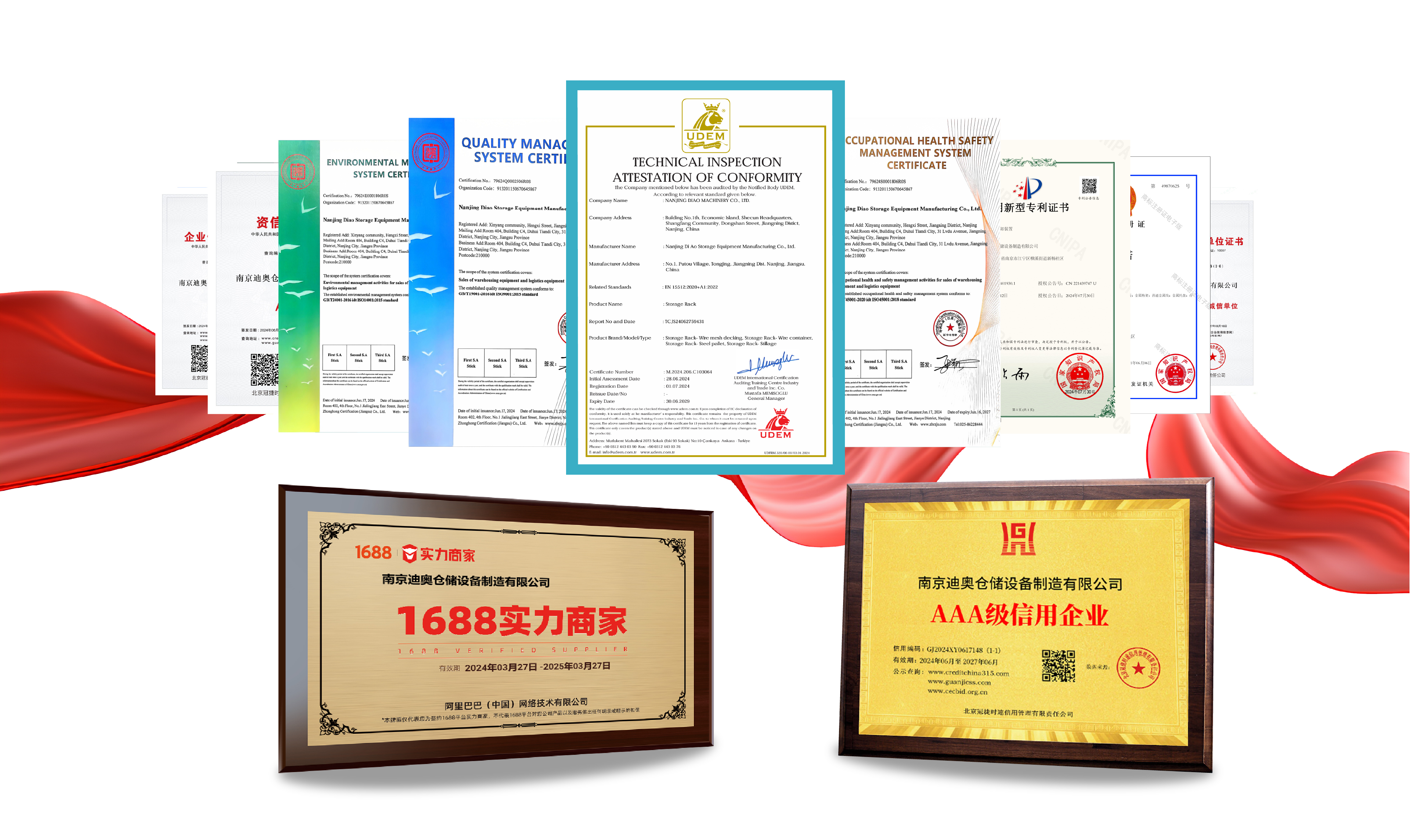 Certificados de producción y calidad