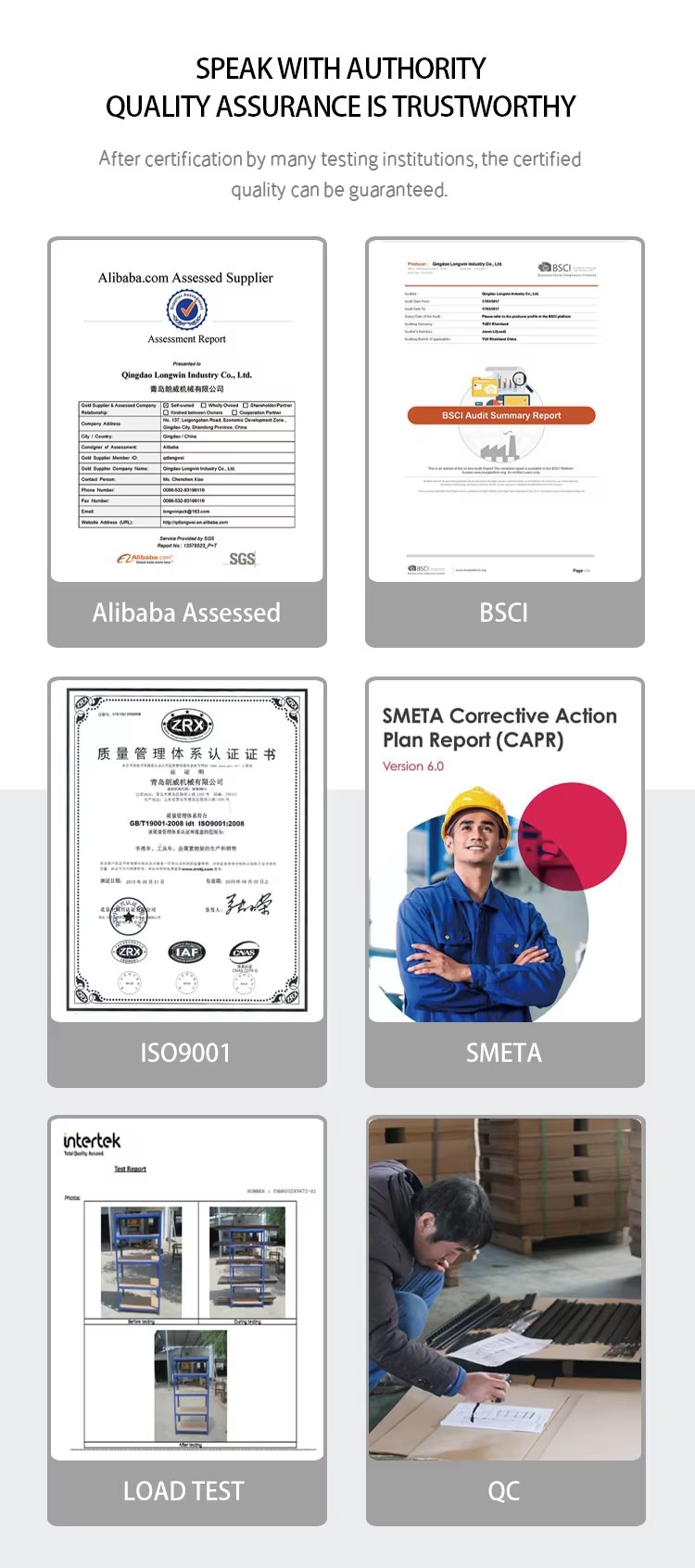Estantería industrial de 5 niveles, resistente, ajustable, sin tornillos, con remaches, protección contra la corrosión, para almacén, con recubrimiento en polvo.