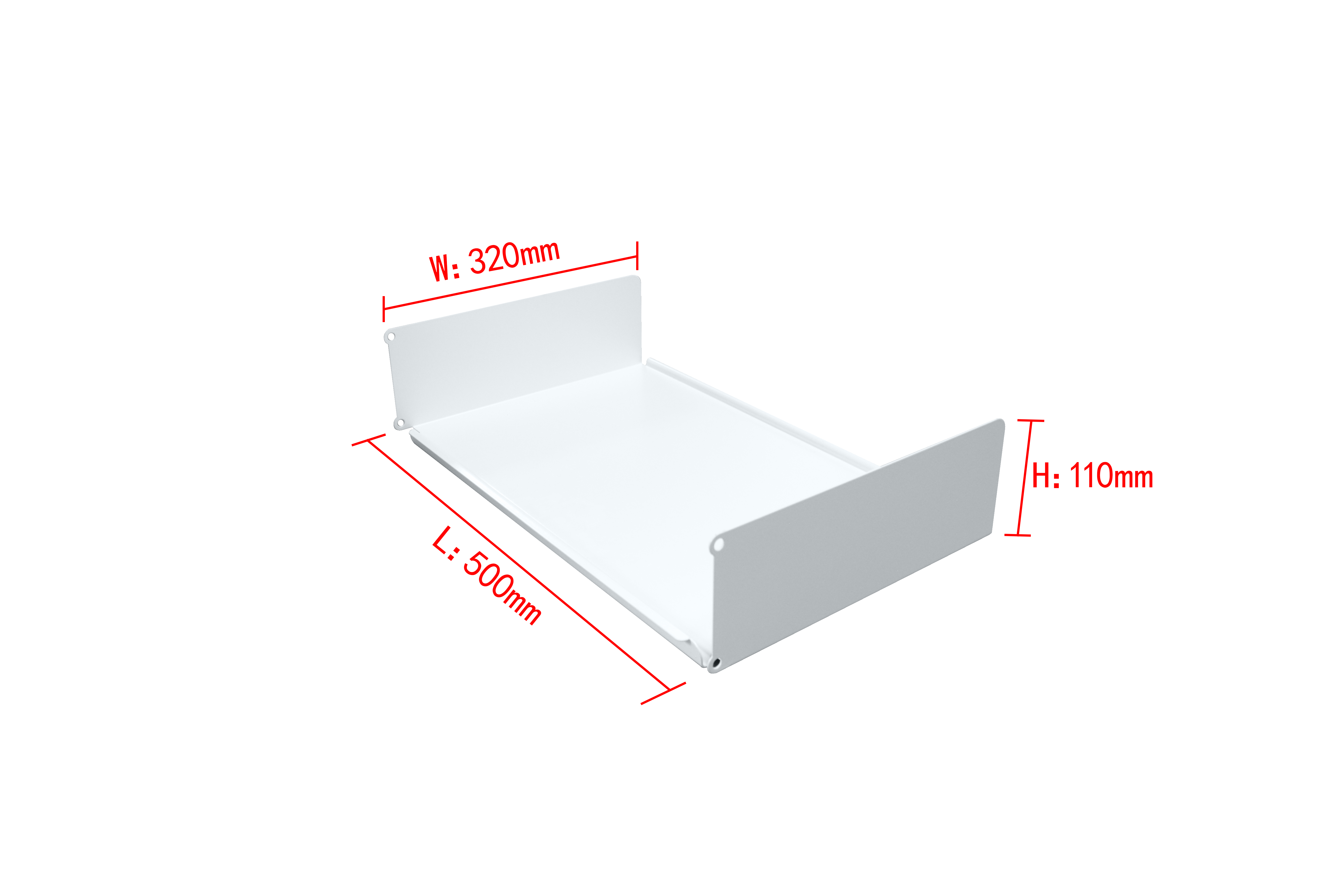 Estante de pared visualización 7
