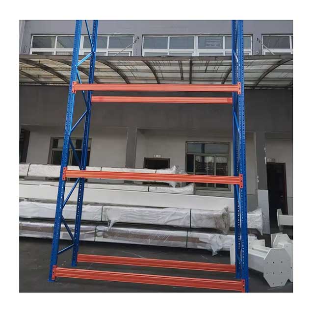 Estanterías de almacenamiento de alta resistencia con sistema de empuje para palets, fabricadas por proveedores chinos. Estanterías de almacenamiento para almacenes.
