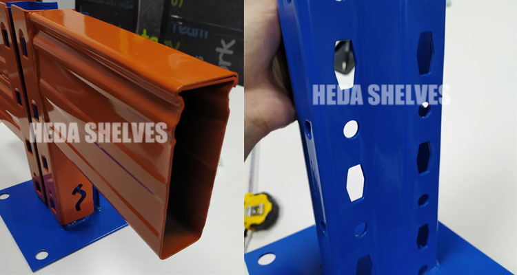 Detalles de fabricación de racks