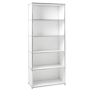 Estanterías modulares combinables acero inoxidable