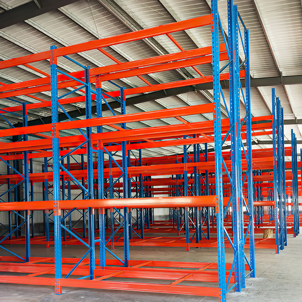 Estantería ajustable de acero para supermercados, estanterías de almacenamiento para almacenes