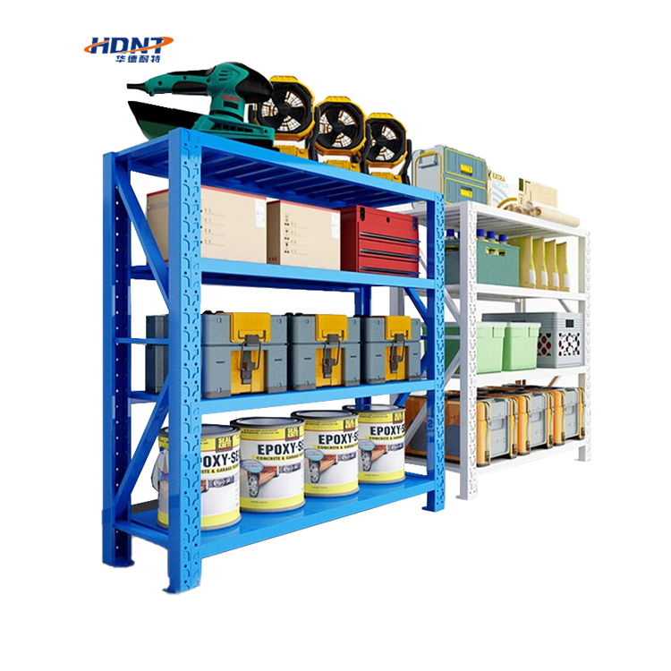 Estantería de almacenamiento de acero multifuncional para almacén, 2000*600*2000 mm, capacidad media de 300 kg/nivel, estantes apilables y repisas.